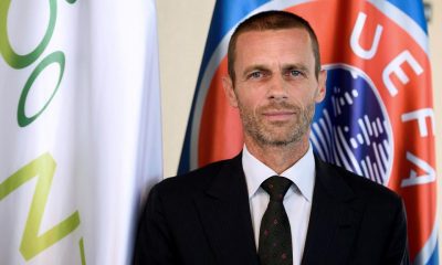 Slovenian Aleksander Ceferin, the president of UEFA.