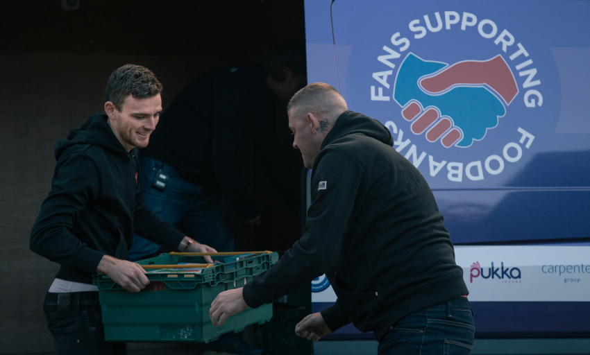Andy Robertson believes in giving back to the community