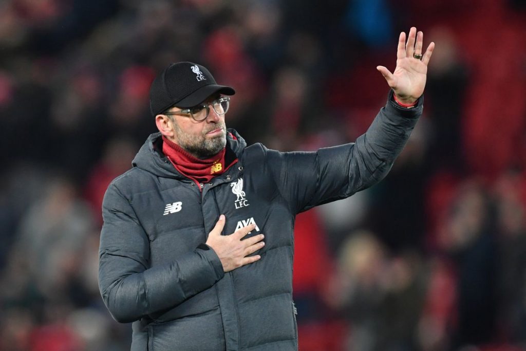 Jurgen Klopp penned a brilliant letter to fans immediately after the league was suspended