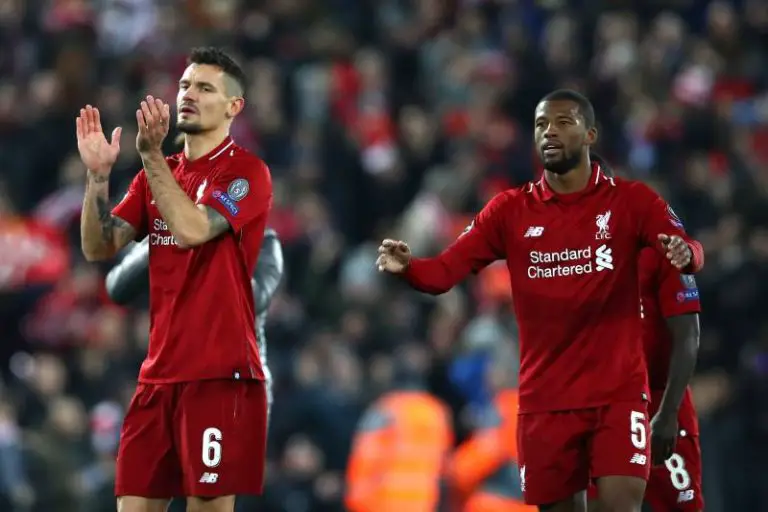 Wijnaldum and Lovren will enterthe final years of their contract