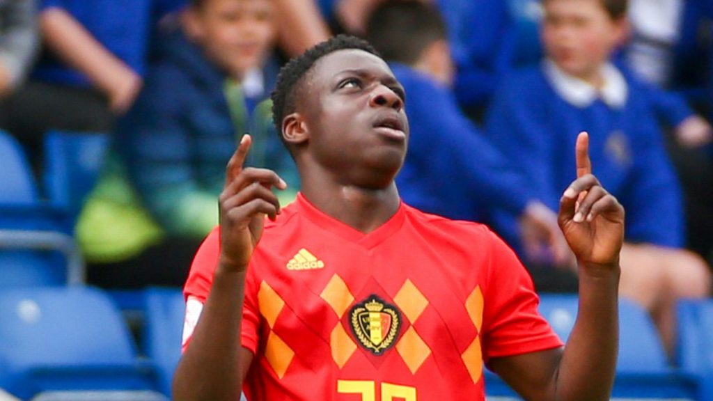 Doku scored against Iceland on his first start for Belgium