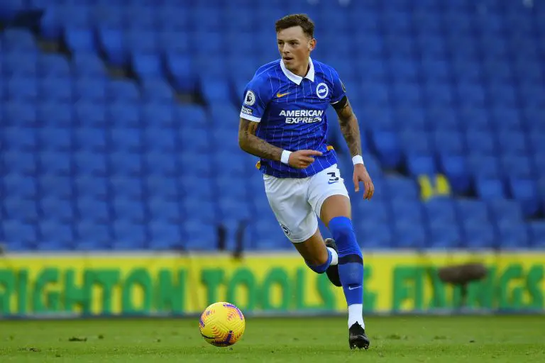 Brighton centre-back Ben White has been linked with Liverpool as Jurgen Klopp continues his search for a centre-back. (GETTY Images)