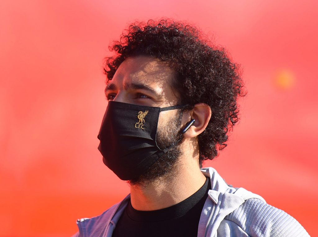 Salah will fly back to Liverpool despite returning three positive coronavirus tests. (GETTY Images)