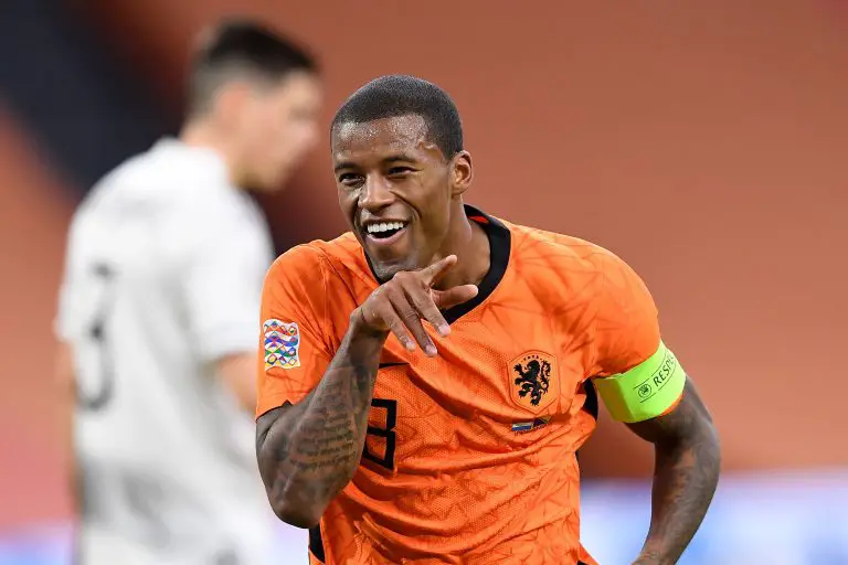 Georginio Wijnaldum joined PSG last summer and the Reds are yet to sign a direct replacement. (GETTY Images)