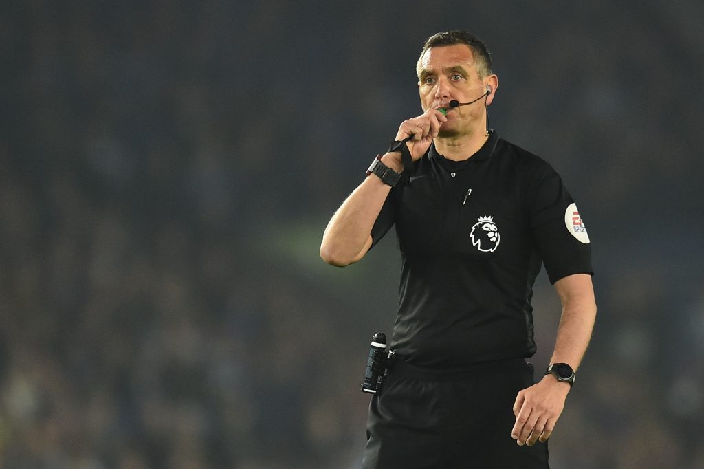 Andre Mariner will replace David Coote as VAR official when Liverpool host Leicester this weekend (GETTY Images)
