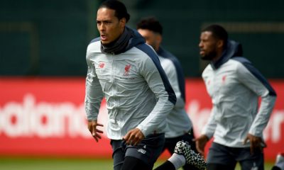 Virgil van Dijk was sidelined with an injury for Liverpool.