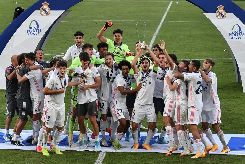 Marvin Park won the UEFA Youth League with Real Madrid in August 2020. (GETTY Images)