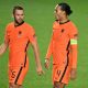 Stefan de Vrij with Liverpool centre-back Virgil van Dijk in the Netherlands national team. (image Images)
