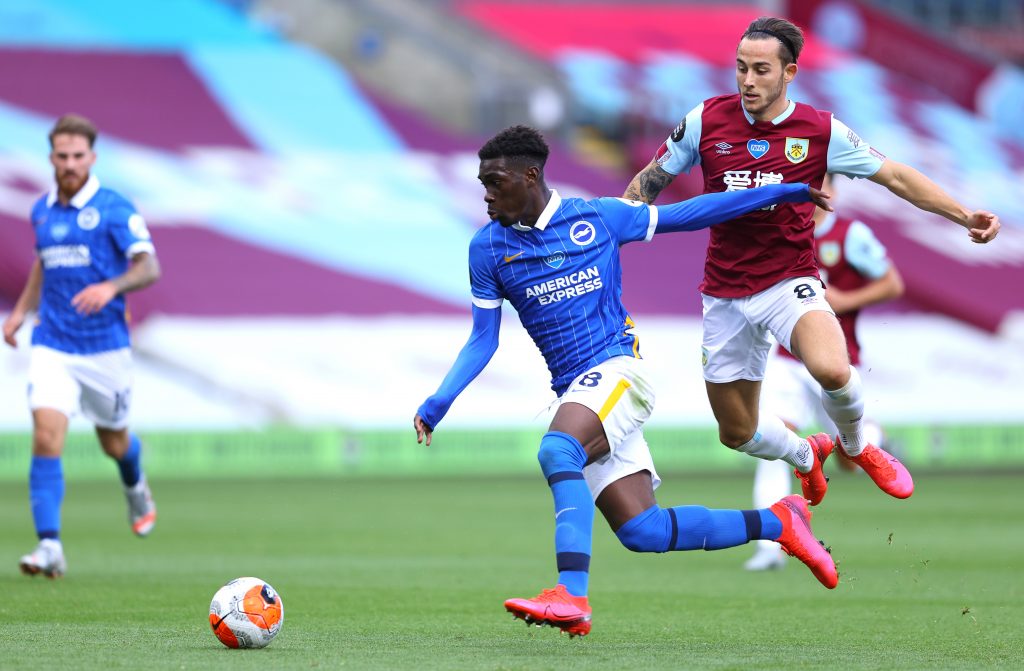 Yves Bissouma has become an important part of Graham Potter's team. (GETTY Images)