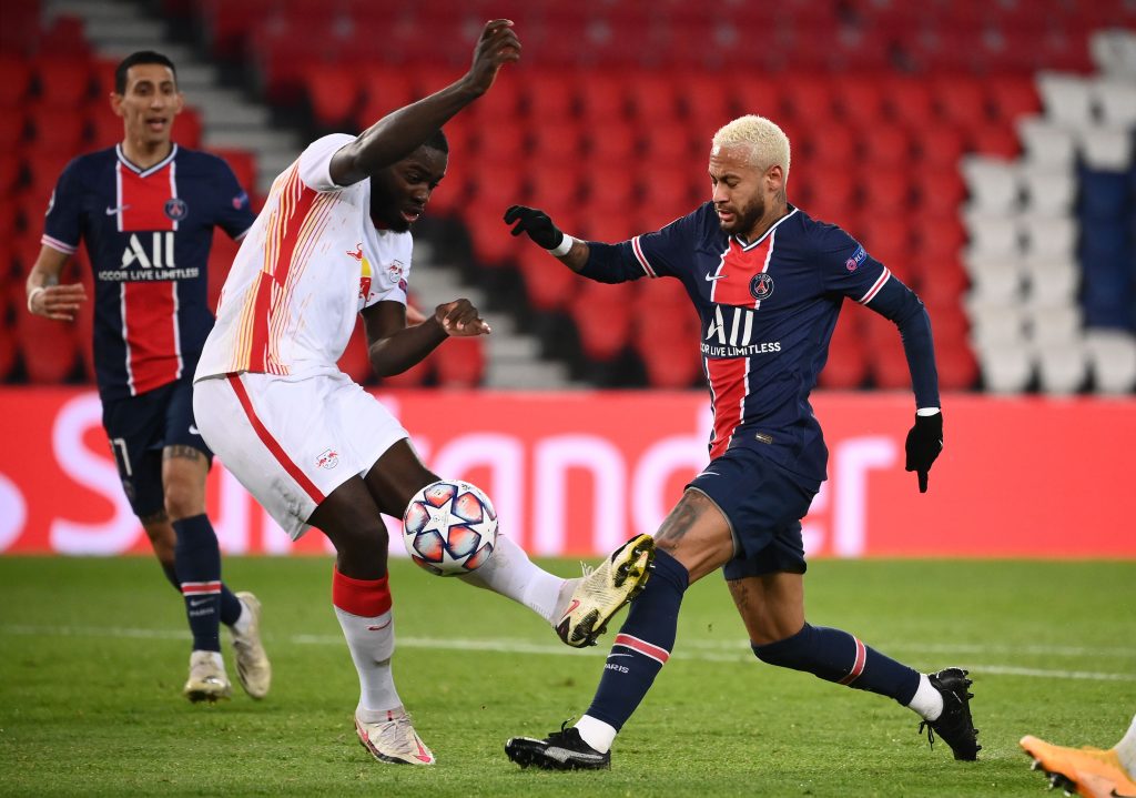 Ibrahima Konate impressed a lot of people with his performances at RB Salzburg (Photo by FRANCK FIFE / AFP) (Photo by FRANCK FIFE/AFP via Getty Images)