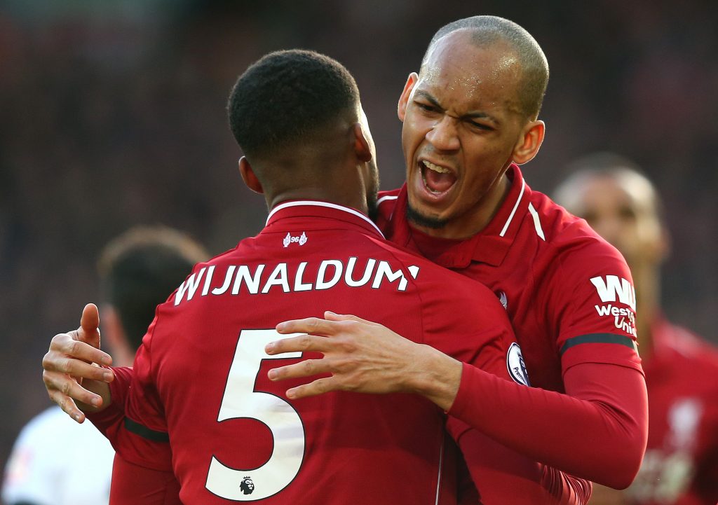 Both Wijnaldum and Fabinho are expected to be offered new contracts soon. (GETTY Images)