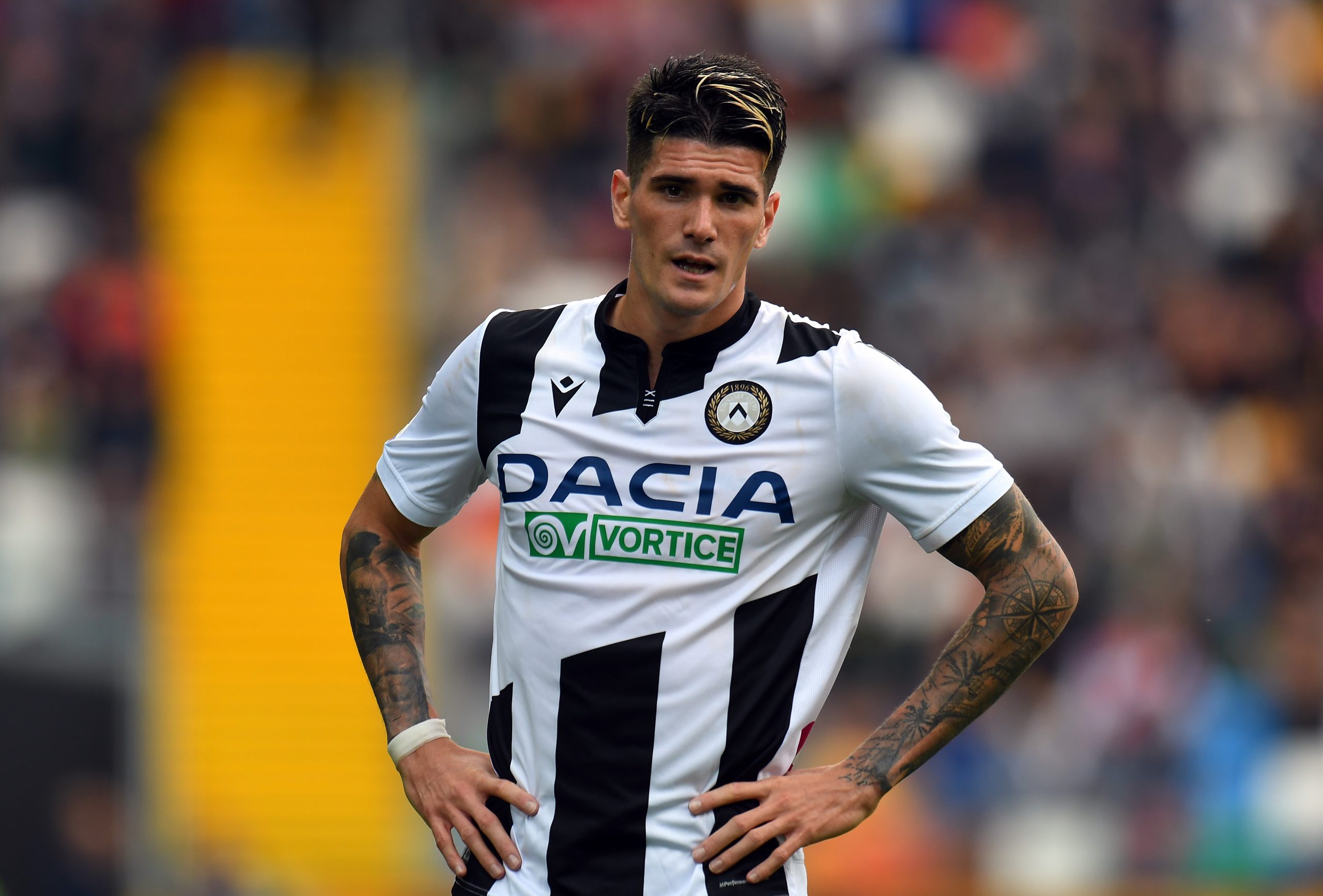 Rodrigo De Paul in action for Udinese in the Serie A. (GETTY Images)