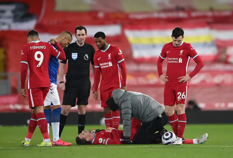 Injury troubles mounting up for Liverpool.