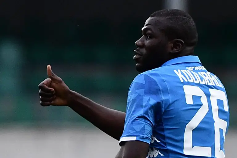 Kalidou Koulibaly in action for Napoli. (GETTY Images)