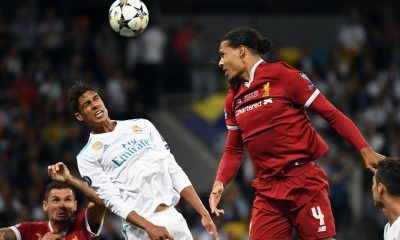 Raphael Varane in action for Real Madrid against Liverpool. (GETTY Images)