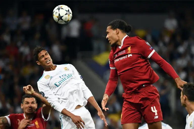 Raphael Varane in action for Real Madrid against Liverpool. (GETTY Images)