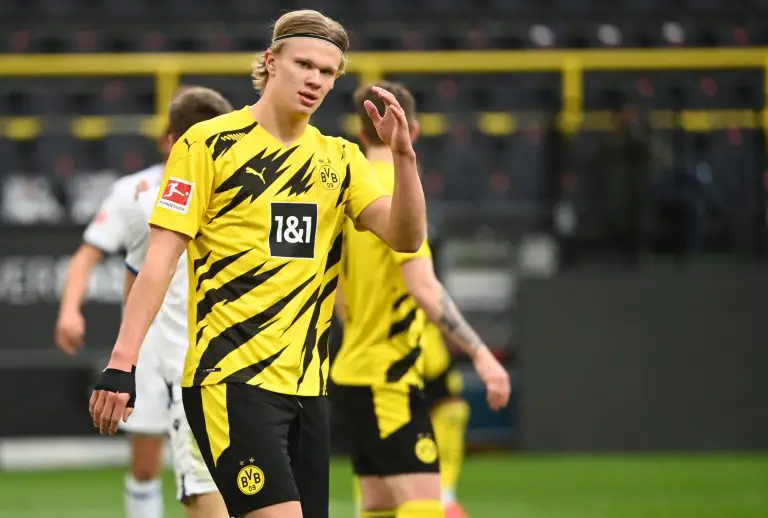 Erling Haaland agrees personal terms with Manchester City amidst Liverpool interest.