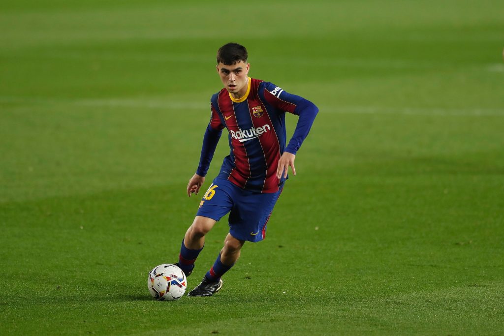 Pedri has been a regular fixture in the Barcelona line-up this season. (imago Images)
