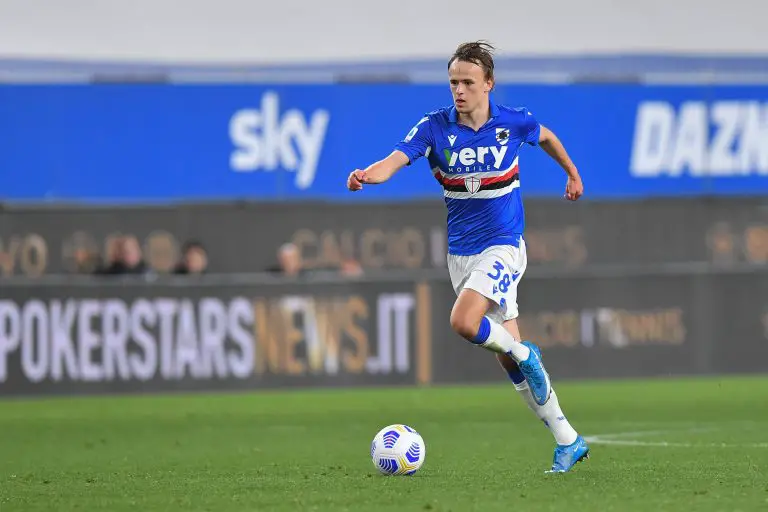 Mikkel Damsgaard is a vital player for Sampdoria.