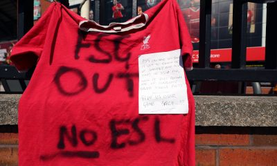 Liverpool fans vehemently opposed FSG's role in European Super League formation.