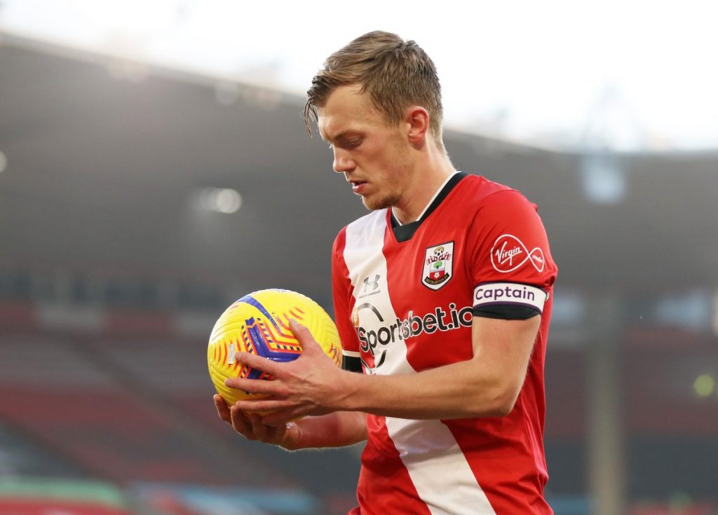 Ward-Prowse would be feeling low at the moment after going down with Southampton.