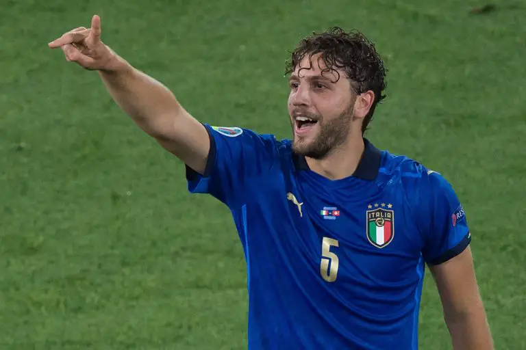 Manuel Locatelli impressing for Italy at UEFA Euros 2020.