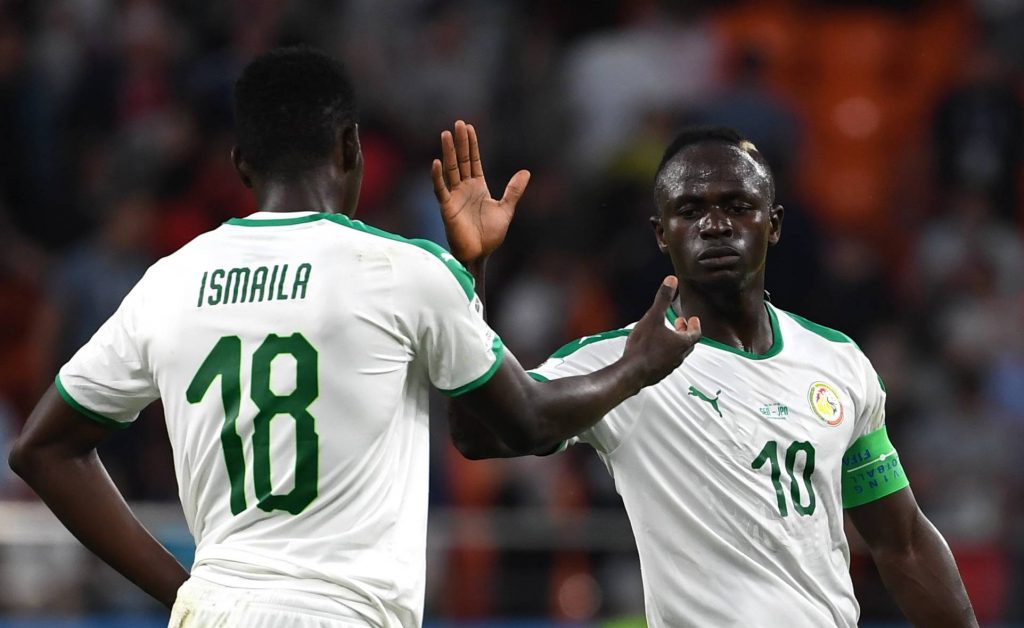 Sadio Mane scored for Senegal against Togo. 