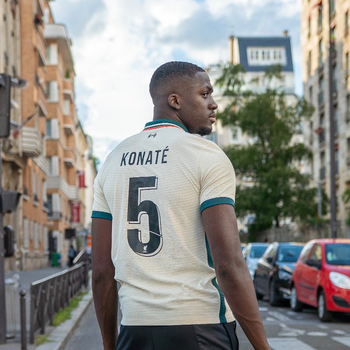 Ibrahima Konate opens up on his lack of game time at Liverpool.  (Twitter/LFC)
