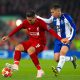 Otavio in action for FC Porto against Liverpool.Otavio in action for FC Porto against Liverpool.