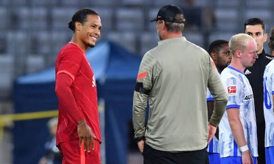 Liverpool ace Virgil van Dijk opens up following Napoli thrashing.