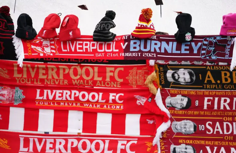 Fans react as Liverpool beat Burnley in their Premier League match.