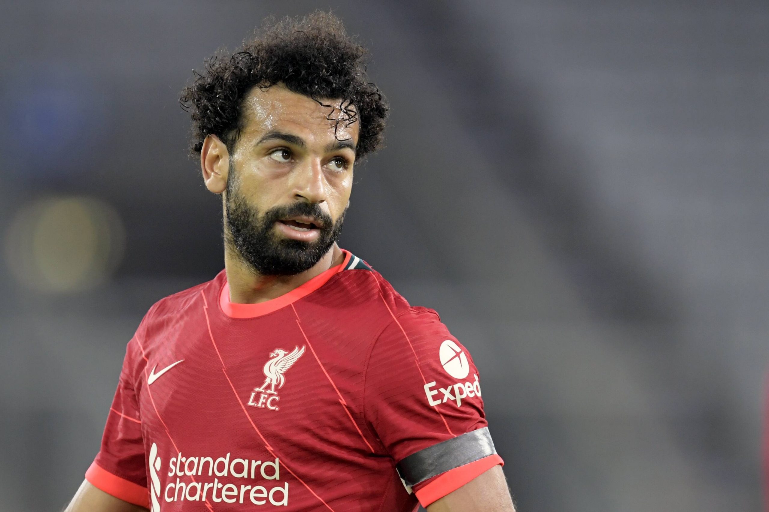 INNSBRUCK – Mohamed Salah of Liverpool FC during the friendly match between Liverpool FC and Hertha BSC Berlin at Stadio