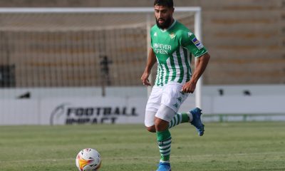 Nabil Fekir in action for Real Betis.
