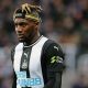 Allan Saint-Maximin in action for PL side, Newcastle United.