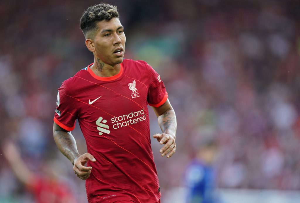 Roberto Firmino featured in the FA Cup final win against Chelsea. 