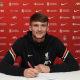 Terence Miles signs first pro contract at Liverpool. (Image: Official Liverpool website)