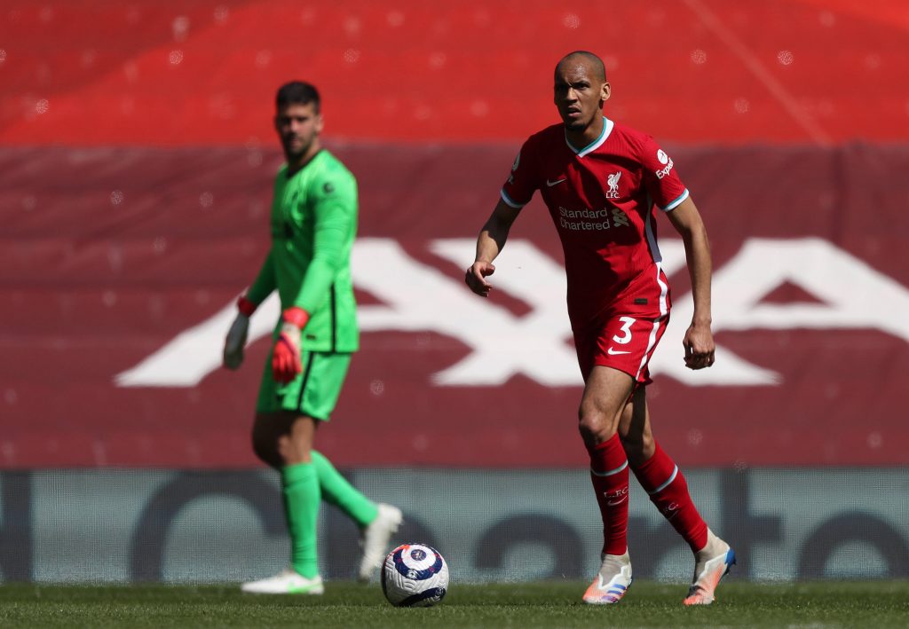 Liverpool suffer Fabinho blow ahead of their clash againt Brighton and Hove Albion.