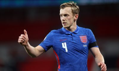 James Ward-Prowse of Southampton in action for England against San Marino.
