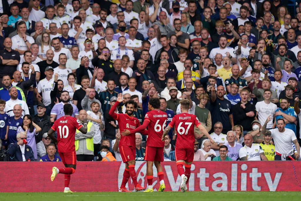 Liverpool beat Leeds United 3-0 on the day.