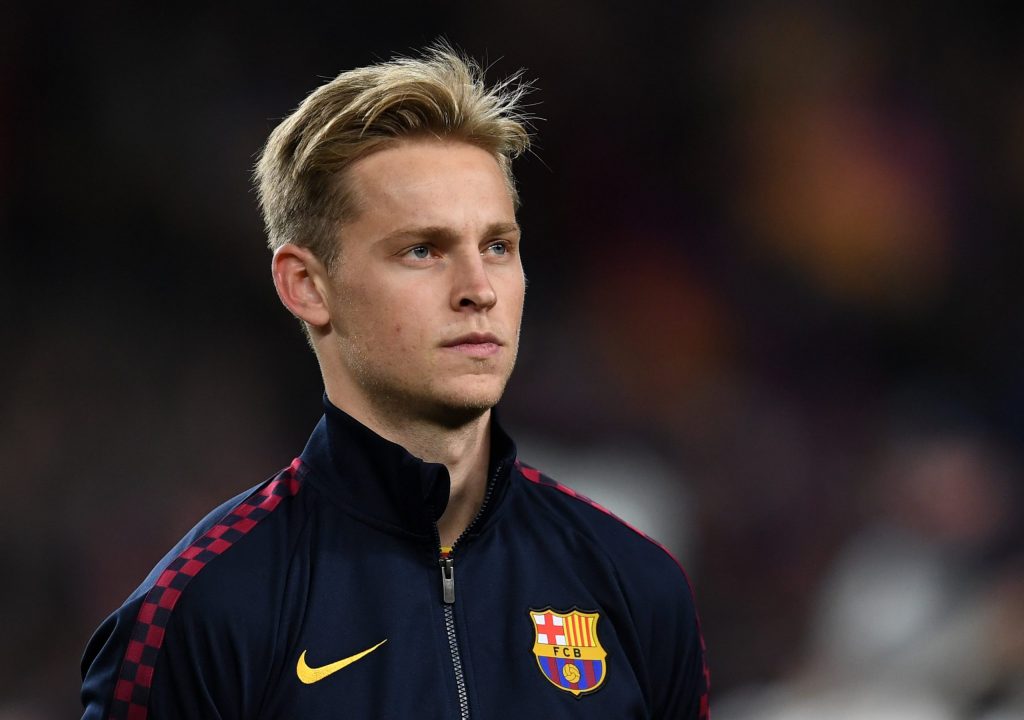 Frenkie de Jong of Barcelona has been linked with Liverpool. (Photo by David Ramos/Getty Images)