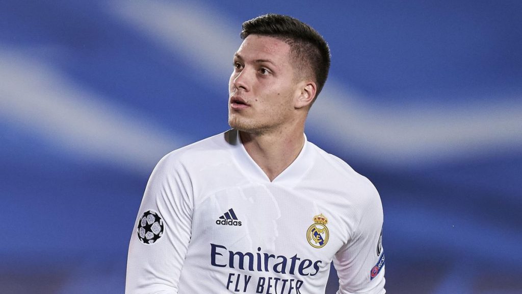 Liverpool are interested in signing Real Madrid centre forward Luka Jovic. . (Image credit: Getty Images)