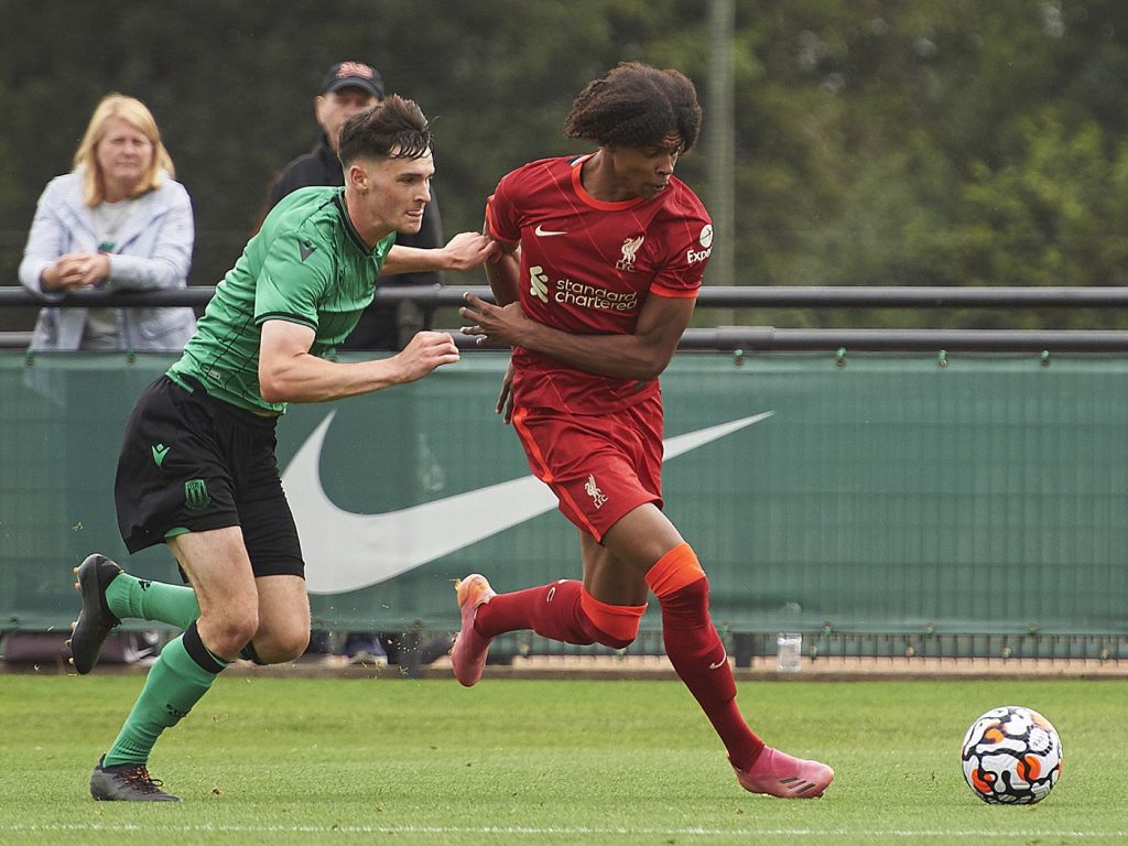Harvey Blair opens up on Liverpool first-team call-up in the Carabao cup last season.
