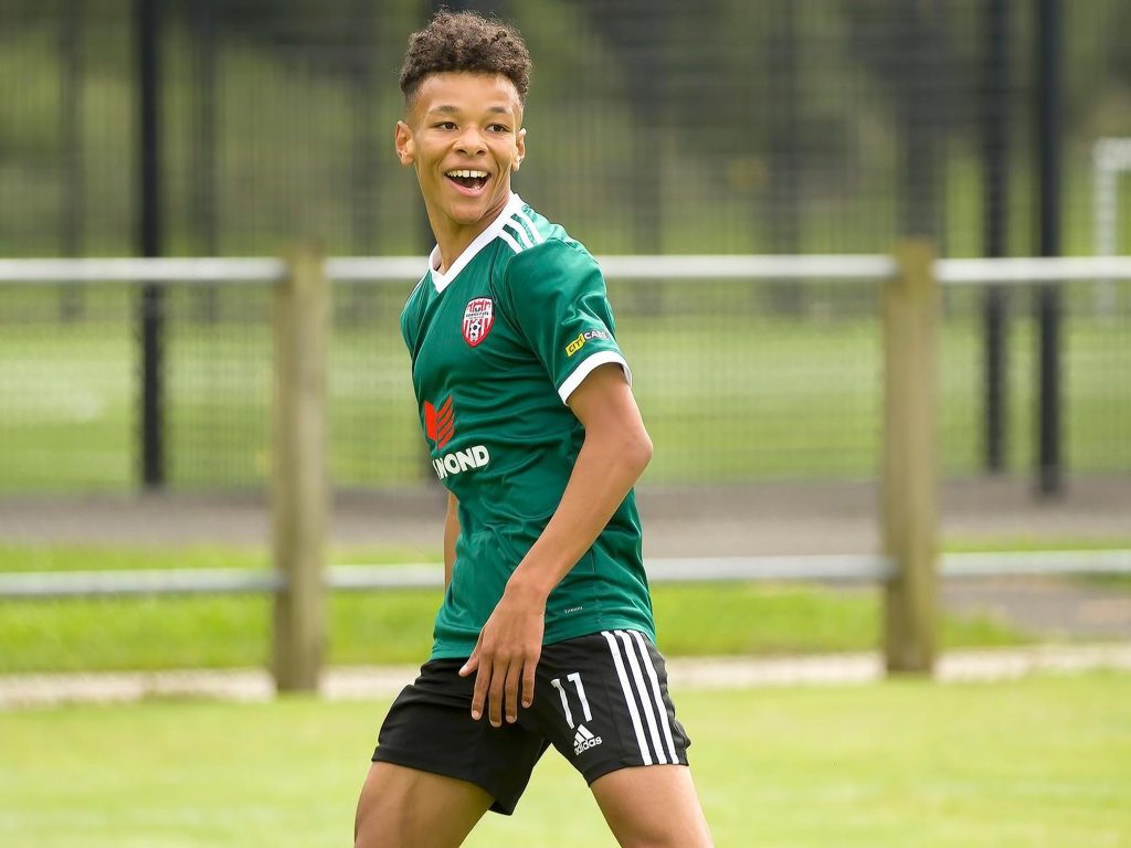 Derry City starlet Trent Kone-Doherty is regarded as one of the best young talents. 