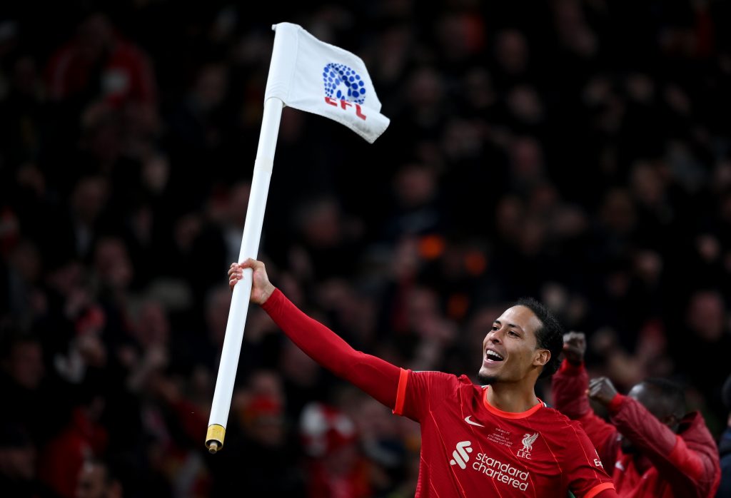 Liverpool ace Virgil van Dijk is looking forward to a busy April after drawing Manchester City in the FA Cup.
