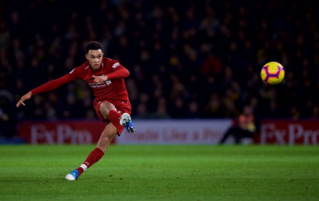 Liverpool star Trent Alexander-Arnold is one of the best attacking full-backs.