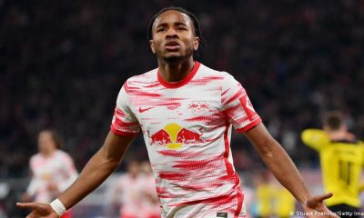 Liverpool target Leipzig's Christopher Nkunku.