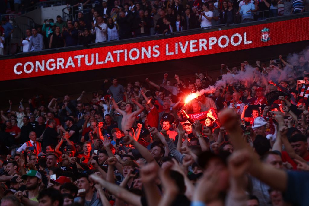Liverpool releases official statement condemning the vile chants made by Manchester City supporters. 