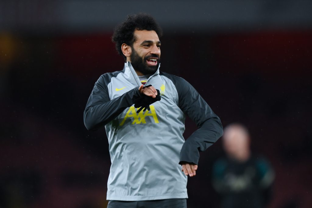 Mohamed Salah close to agreeing a new deal at Liverpool. (Photo by Justin Setterfield/Getty Images)