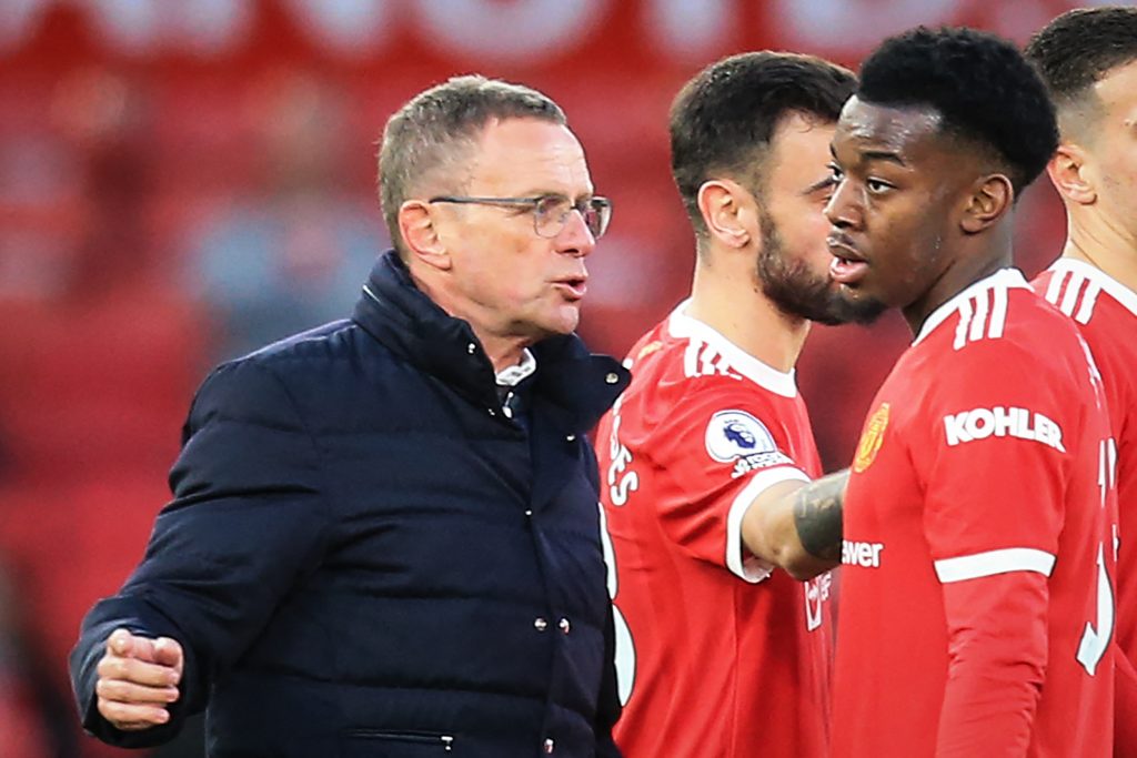 Man United boss Ralf Rangnick claims a share of credit for Liverpool success.