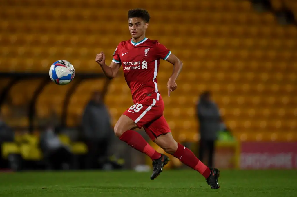 Liverpool announces contract extension for academy star Fidel O'Rourke.